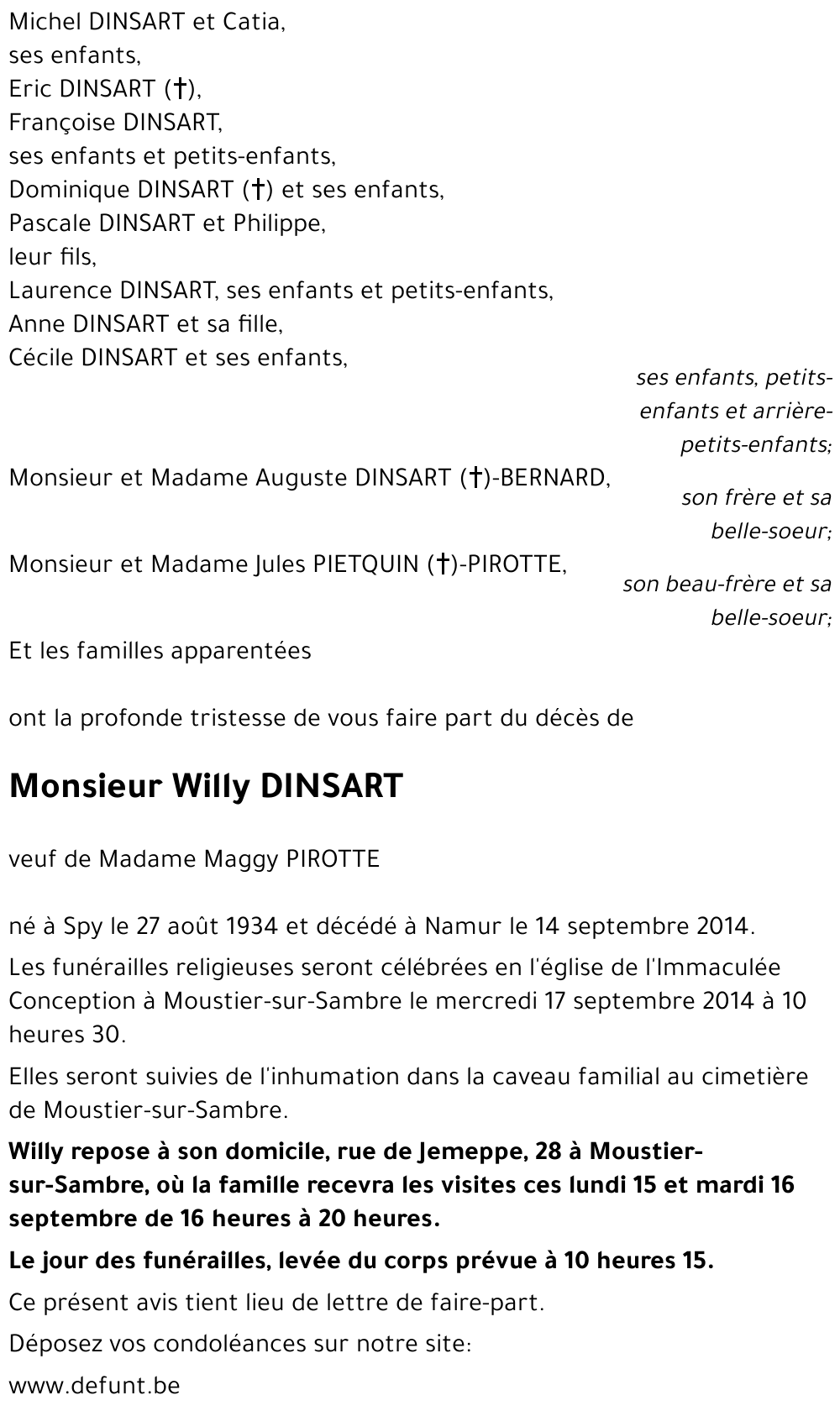 Willy DINSART