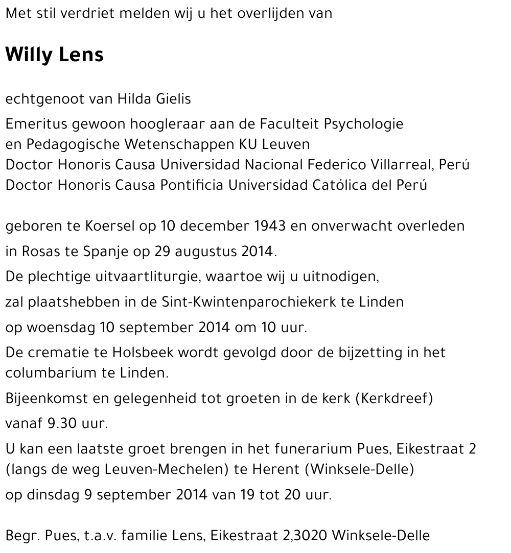 Willy Lens