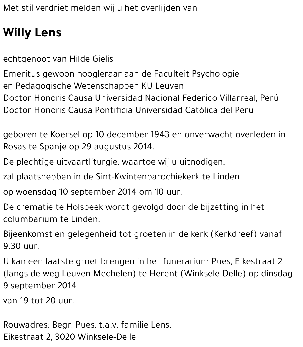 Willy Lens