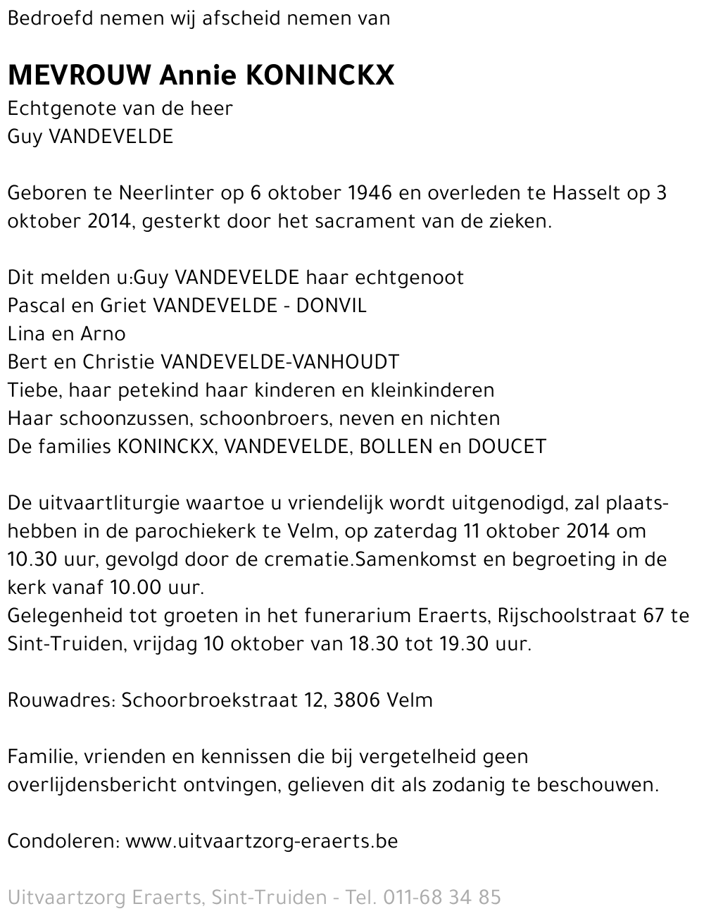 Annie Koninckx
