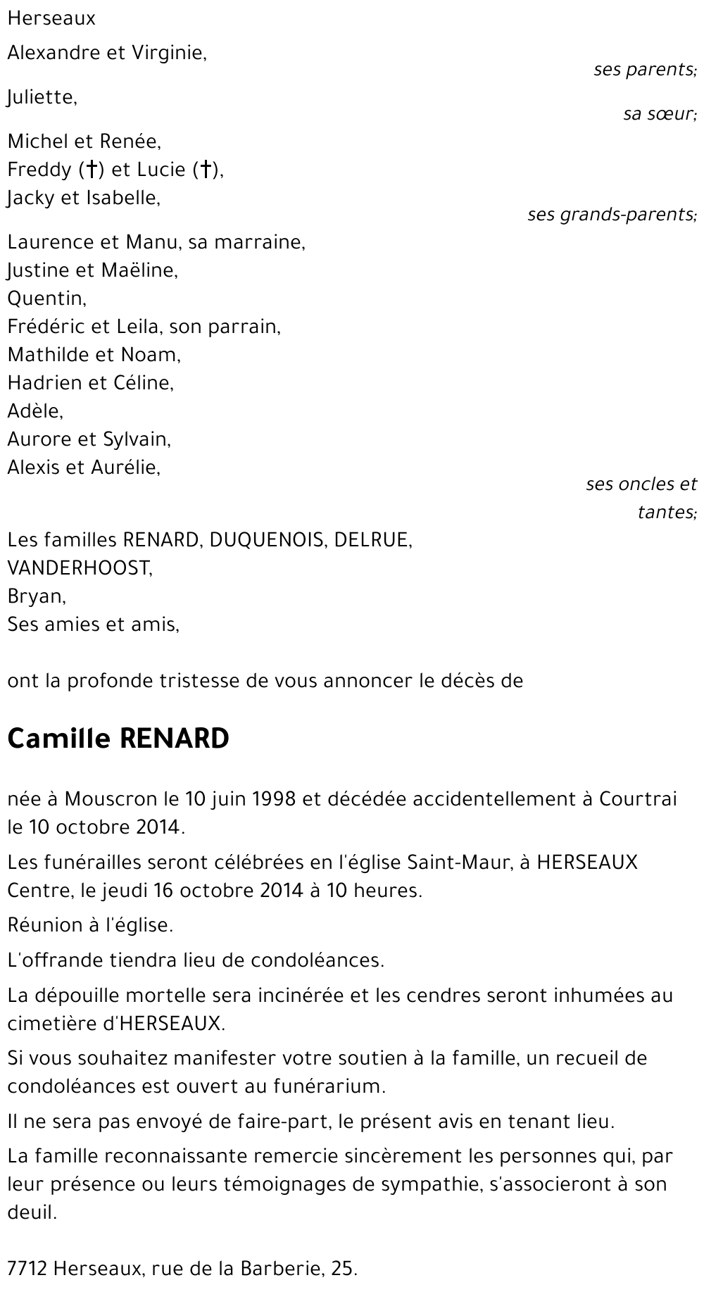 Camille RENARD
