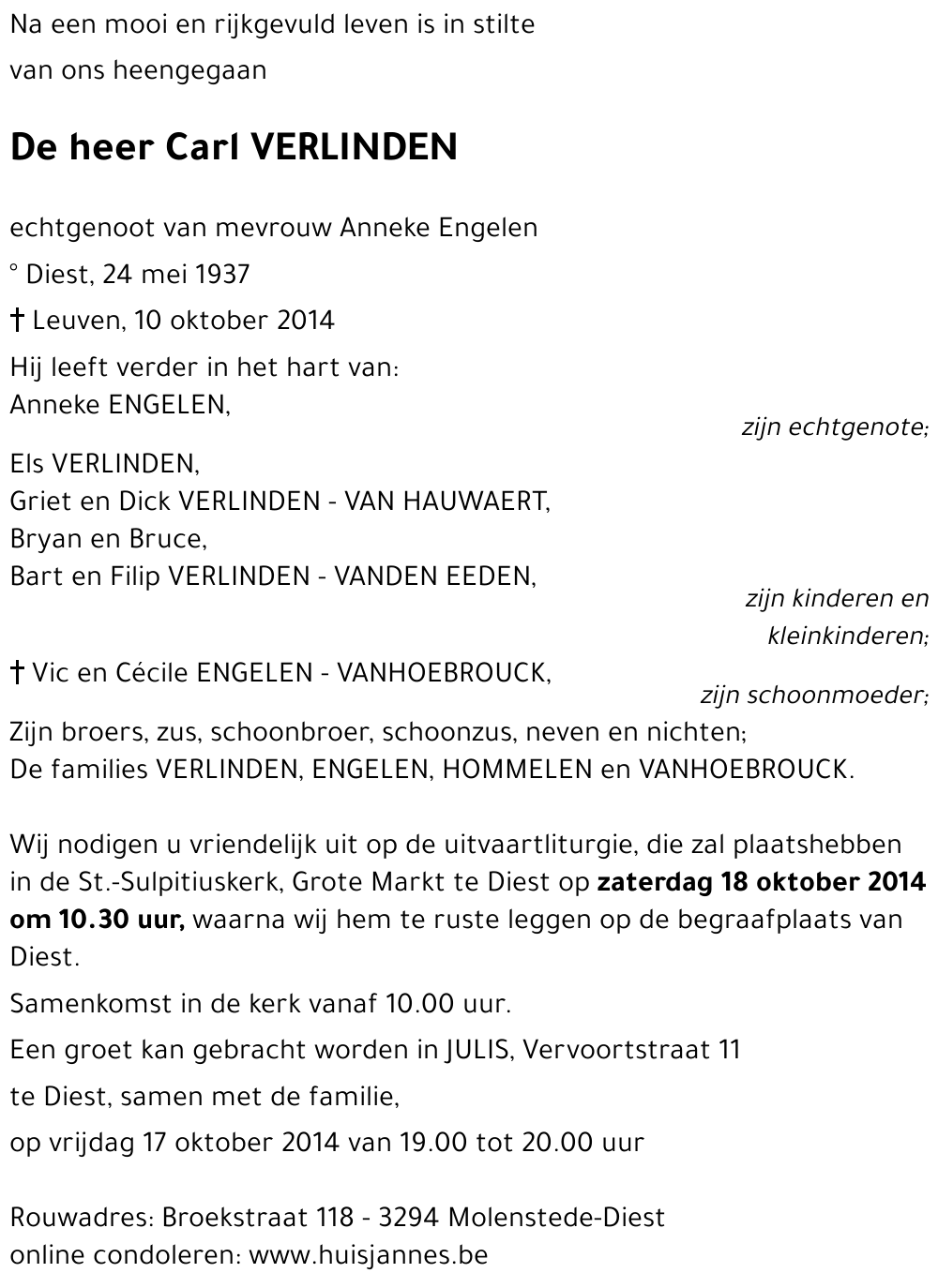 Carl VERLINDEN