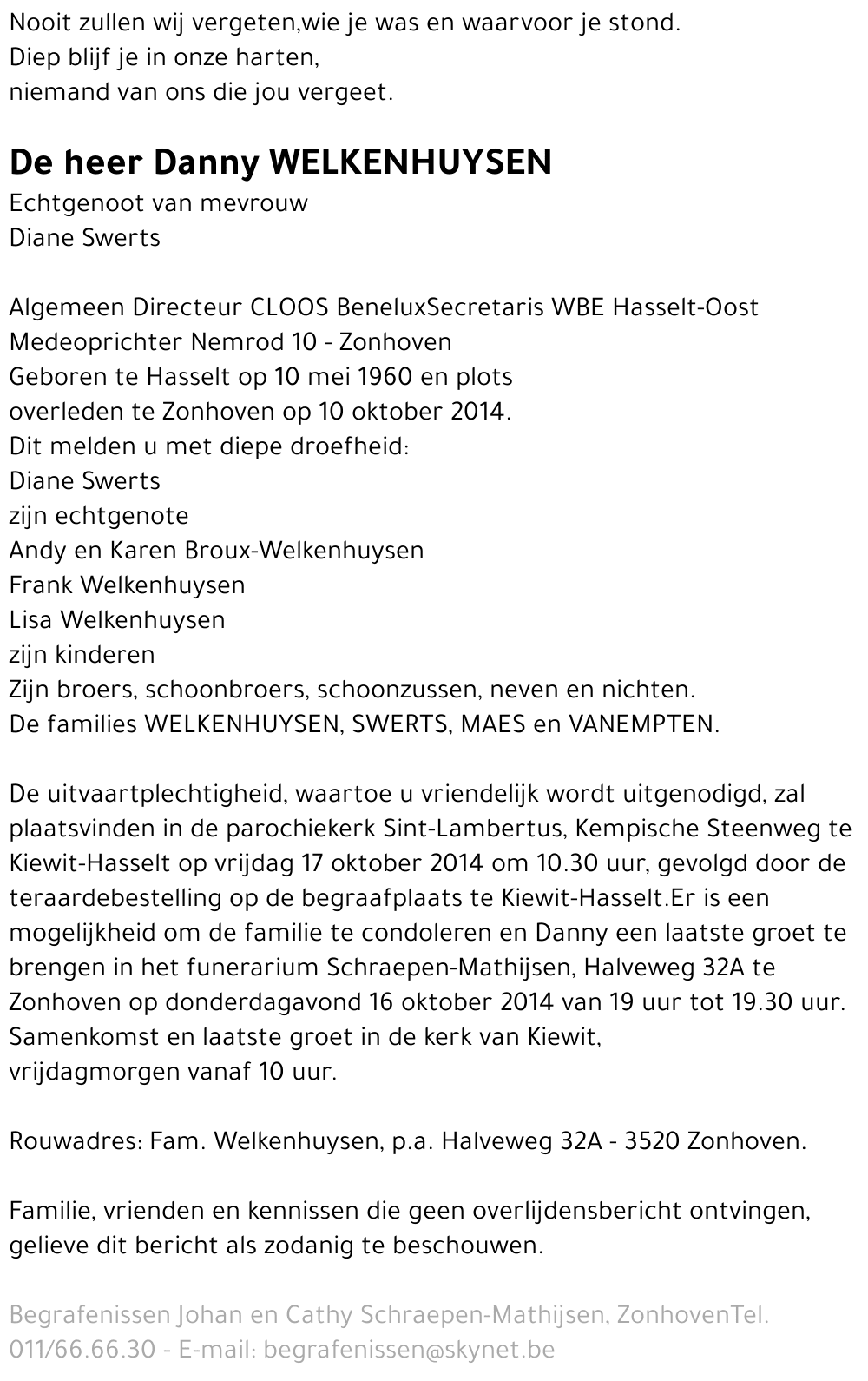 Danny Welkenhuysen