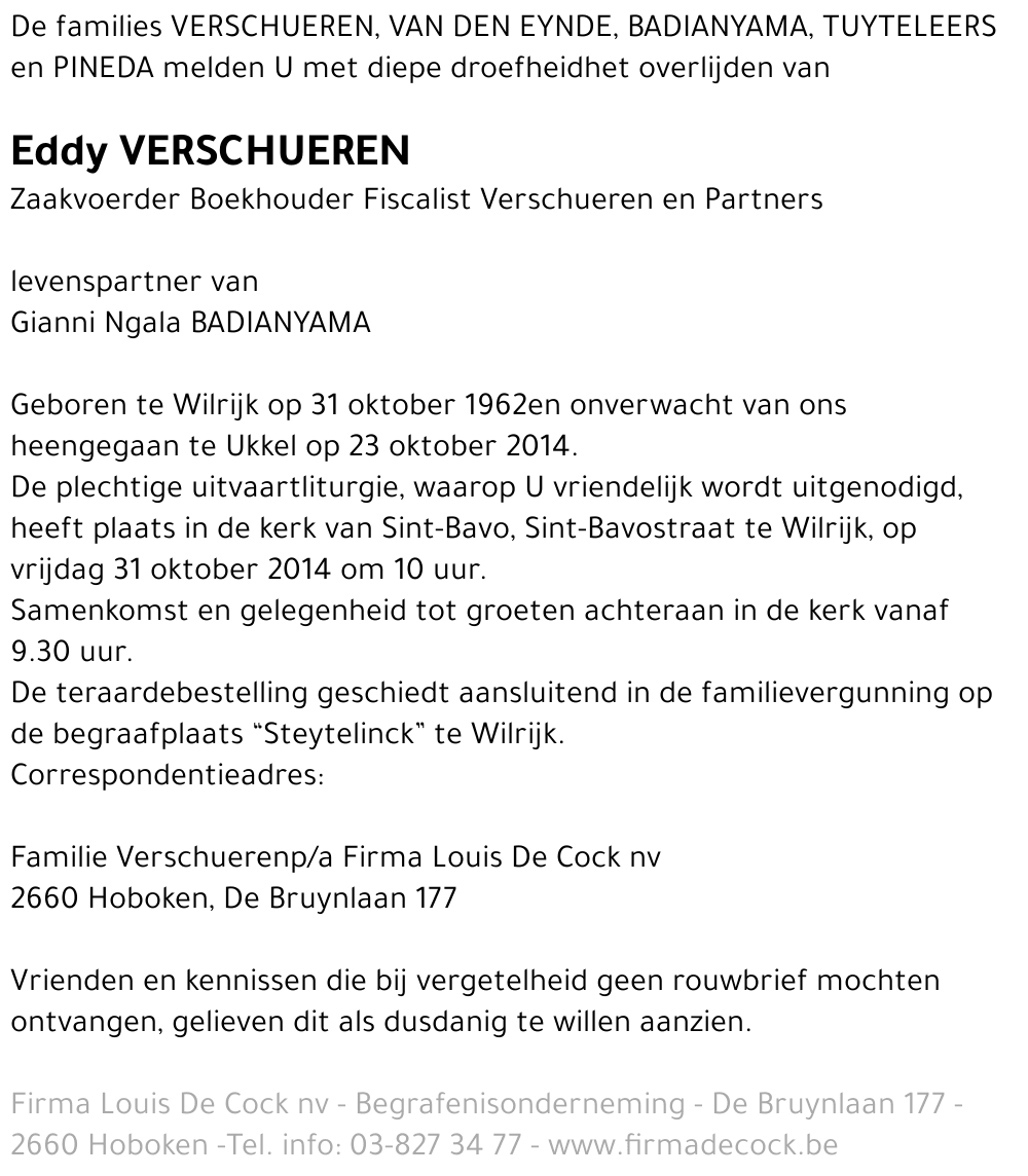 Eddy Verschueren