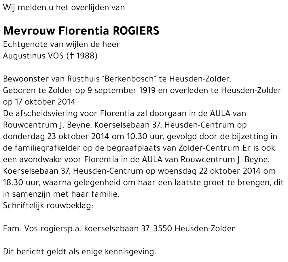 Florentia Rogiers