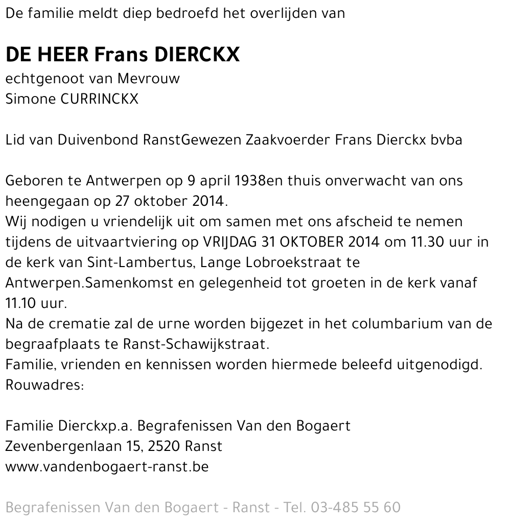 Frans Dierckx