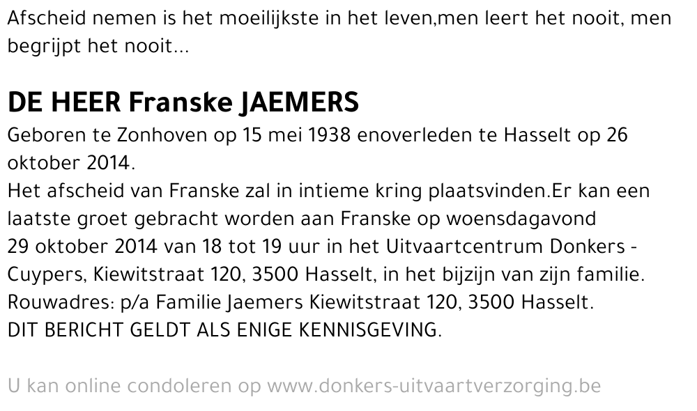 Franske Jaemers