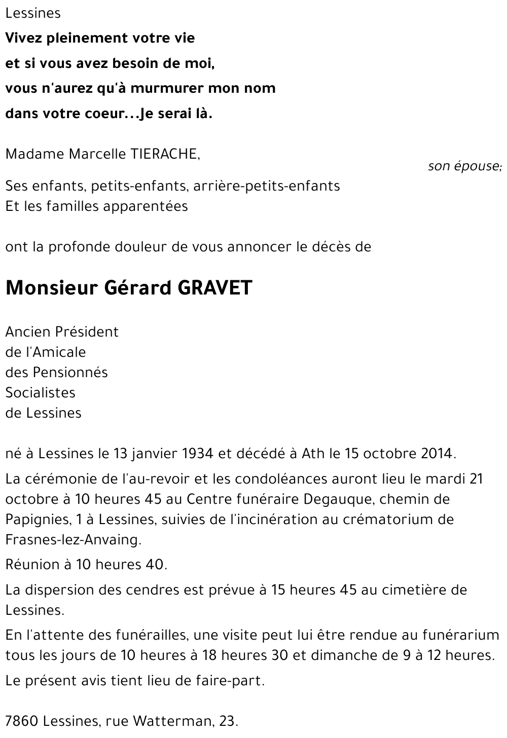 Gérard GRAVET