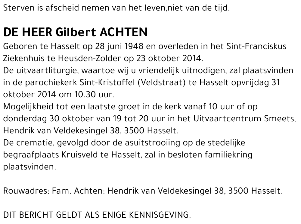 Gilbert Achten