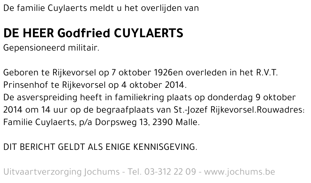 Godfried Cuylaerts