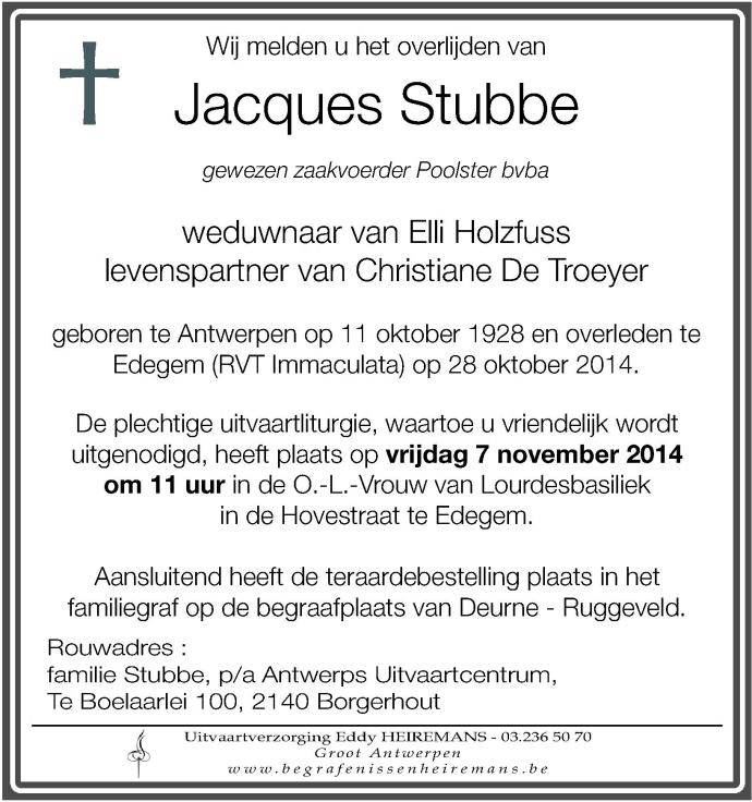 Jacques Stubbe