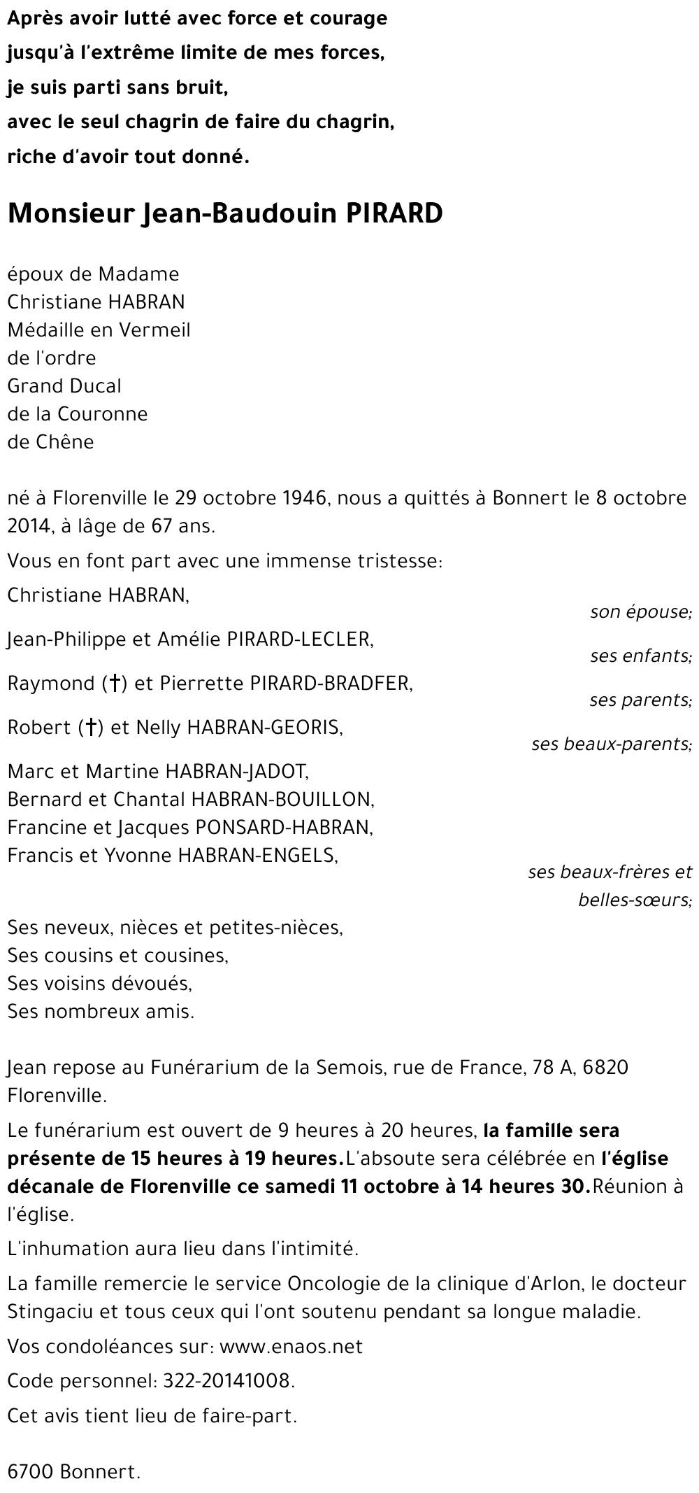 Jean-Baudouin PIRARD