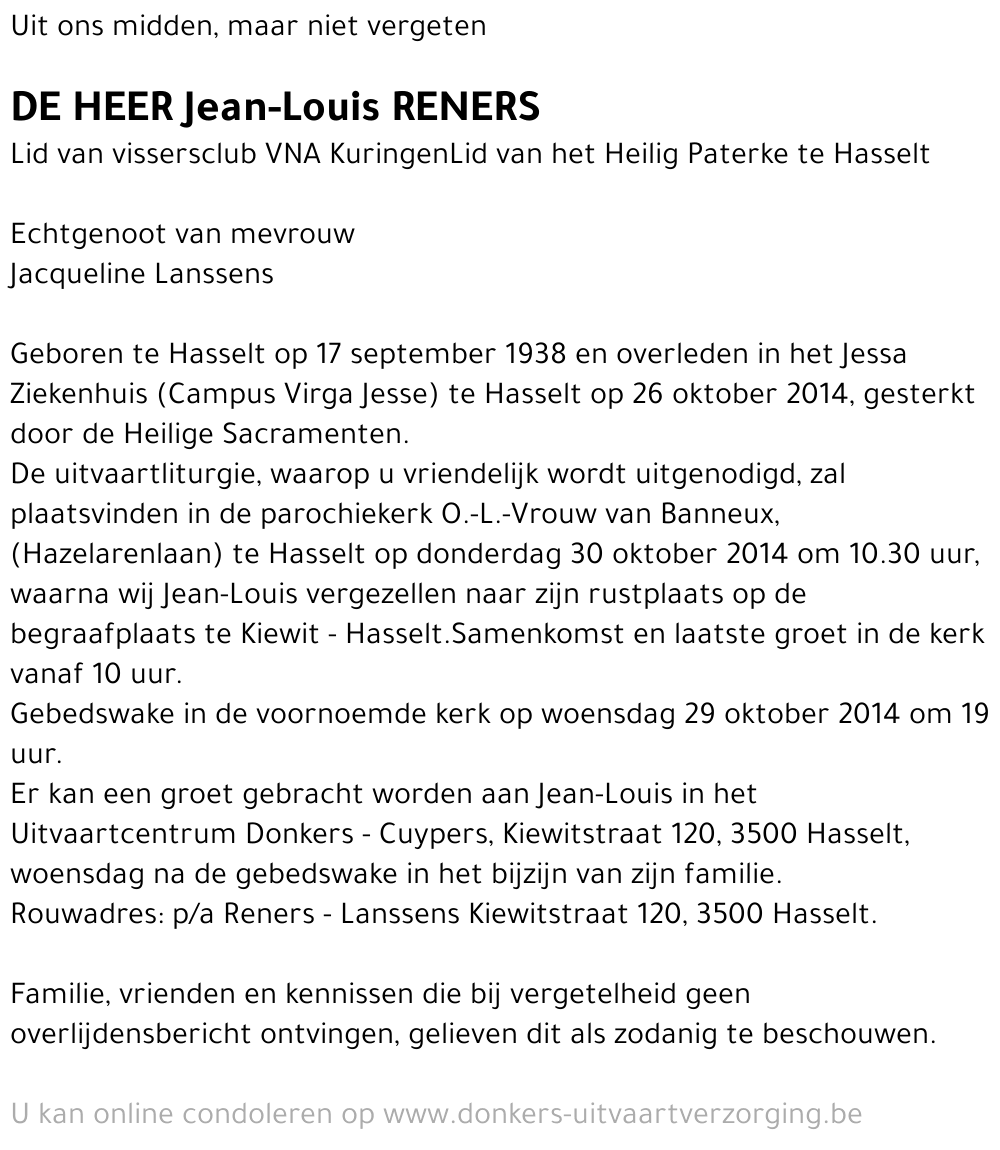 Jean-Louis Reners