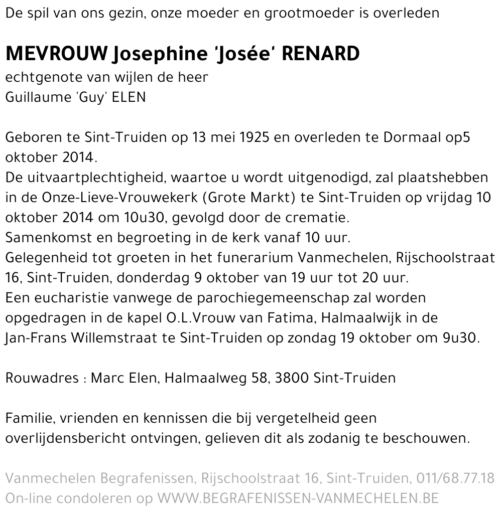 Josephine Renard