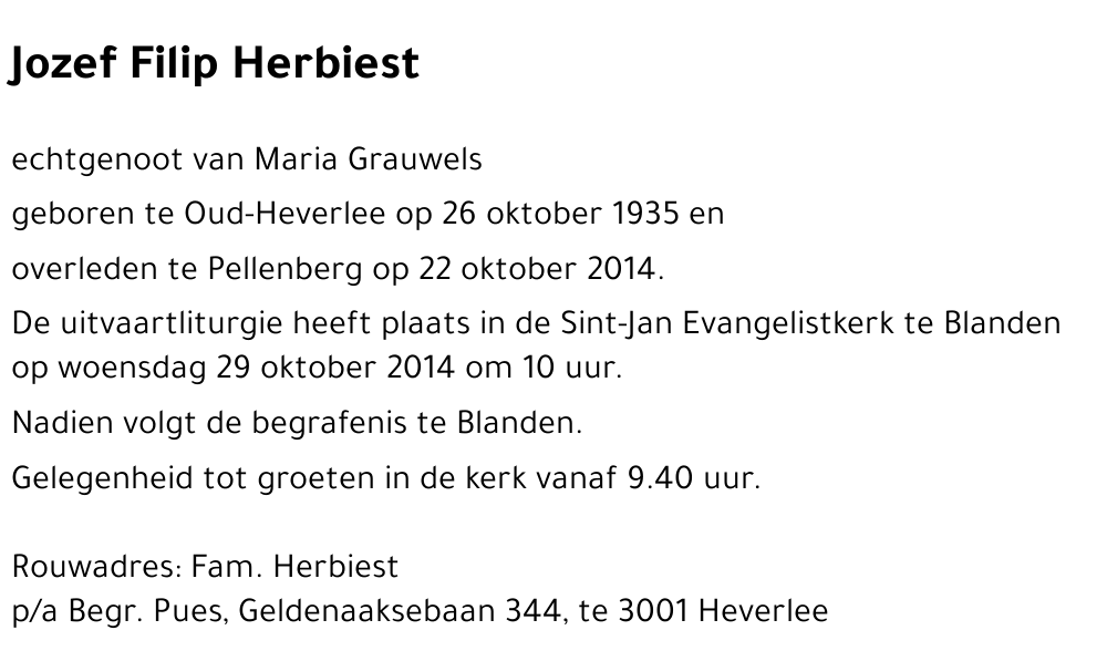 Jozef Filip Herbiest