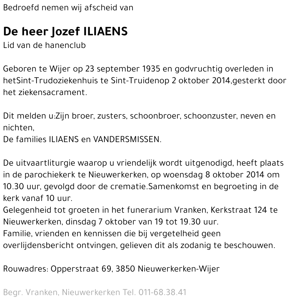 Jozef Iliaens