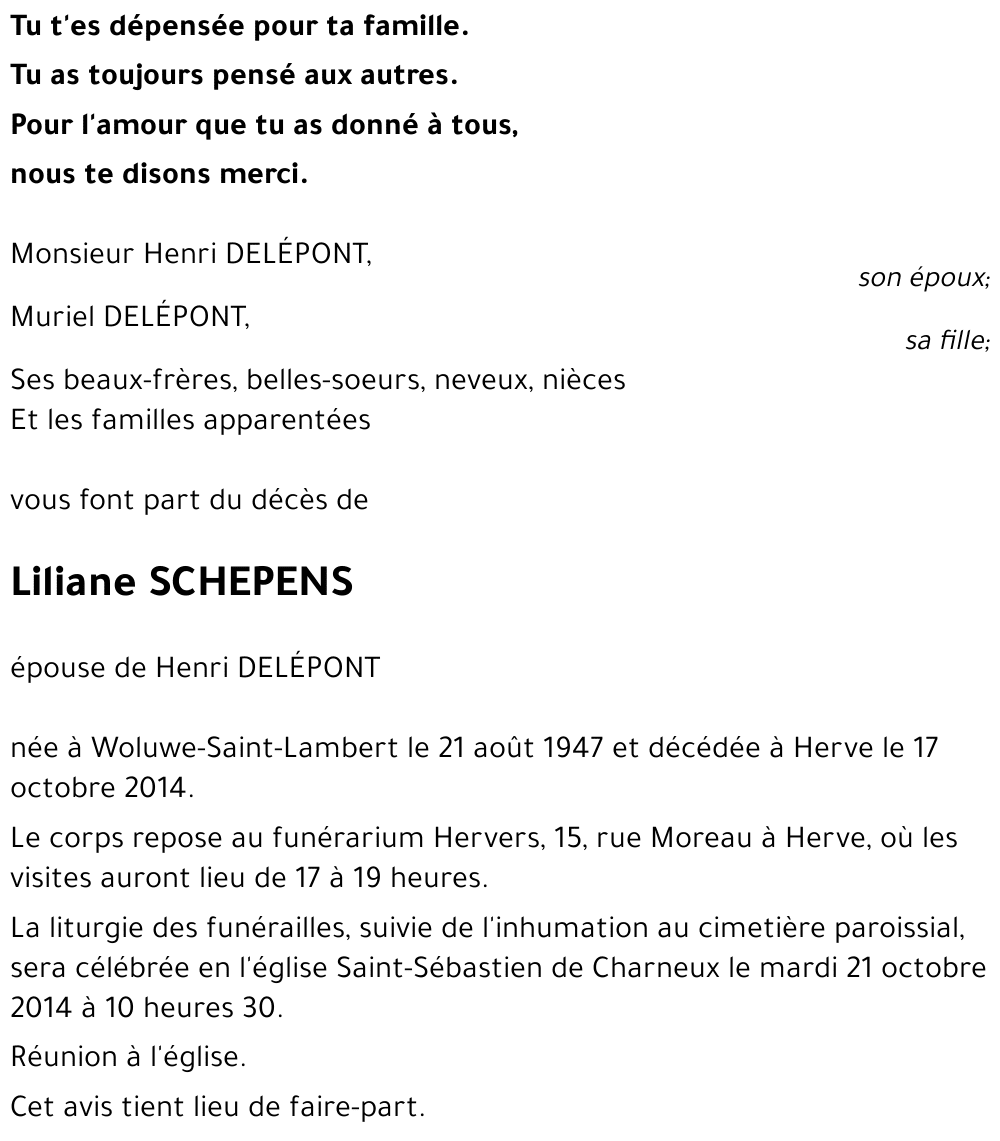 Liliane SCHEPENS