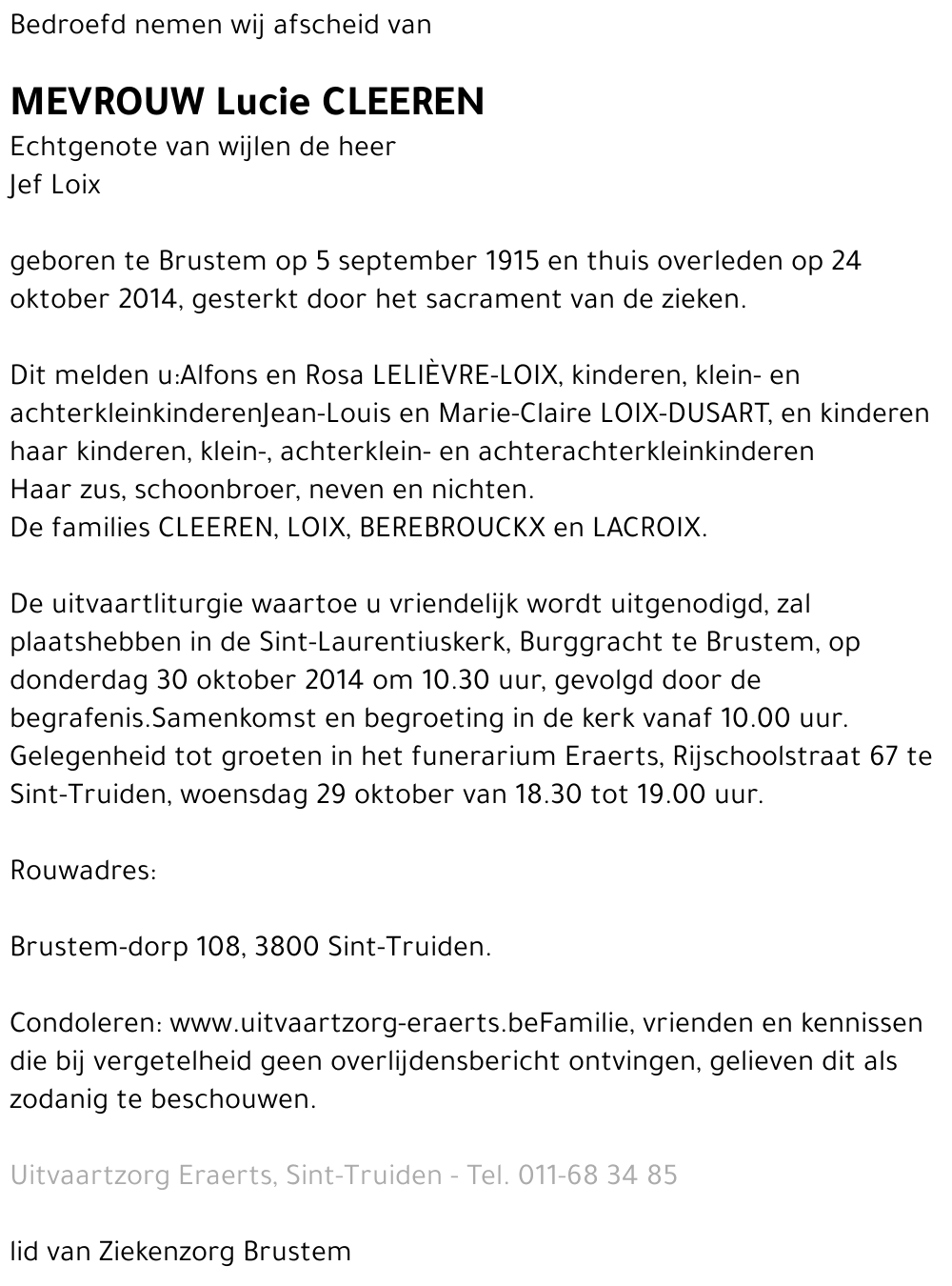 Lucie Cleeren