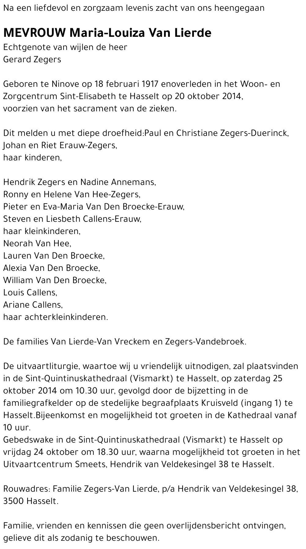 Maria-Louiza Van Lierde