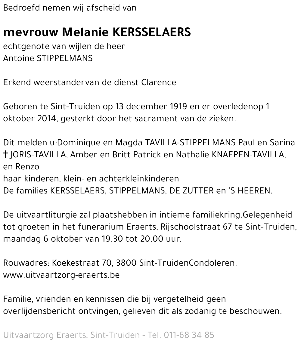 Melanie Kersselaers