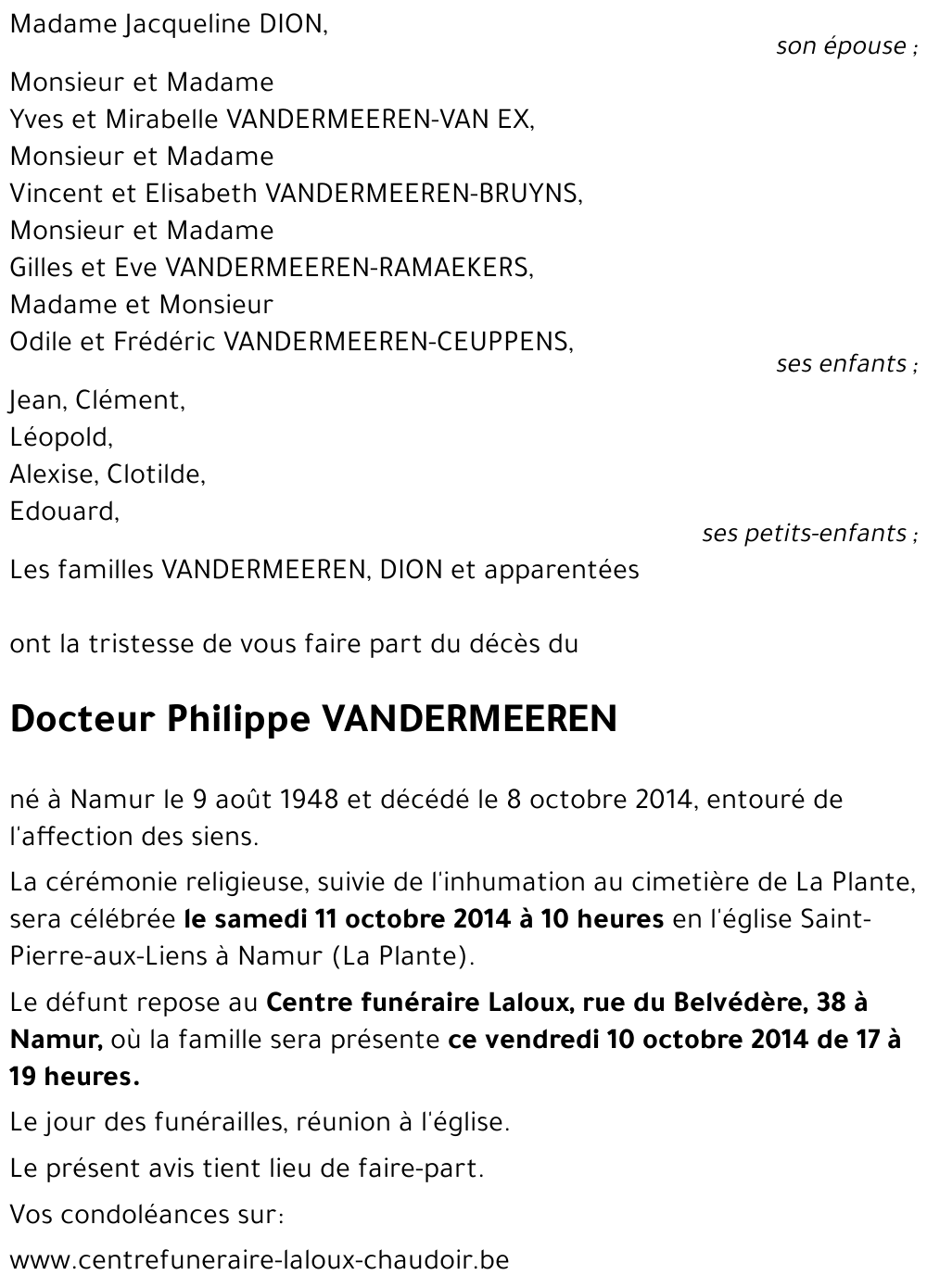 Philippe VANDERMEEREN