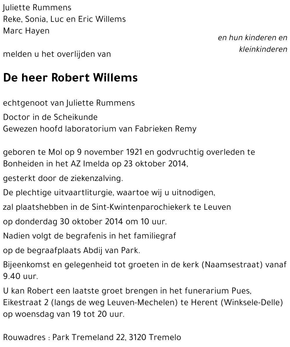 Robert Willems