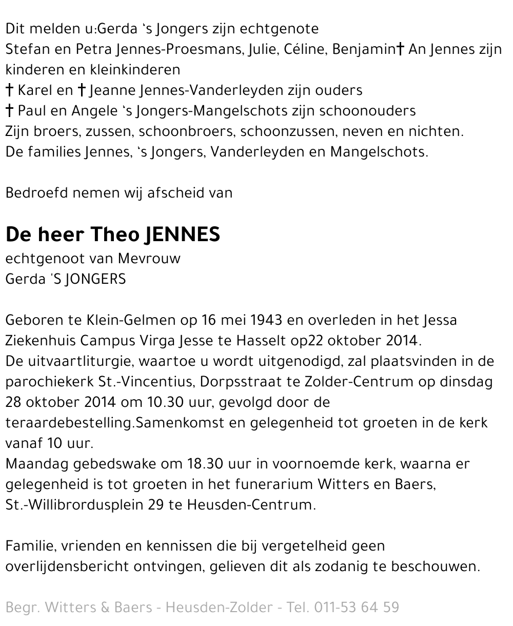 Theo Jennes