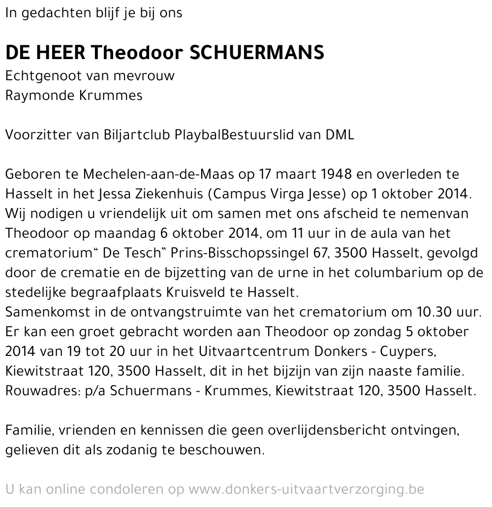 Theodoor Schuermans