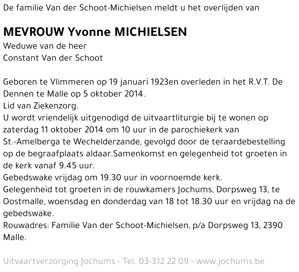 Yvonne Michielsen