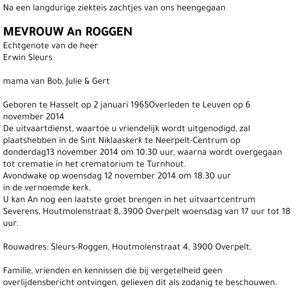 An Roggen