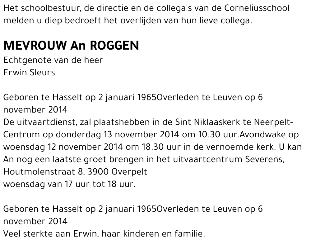 An Roggen