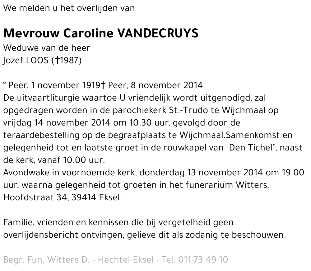 Caroline Vandecruys