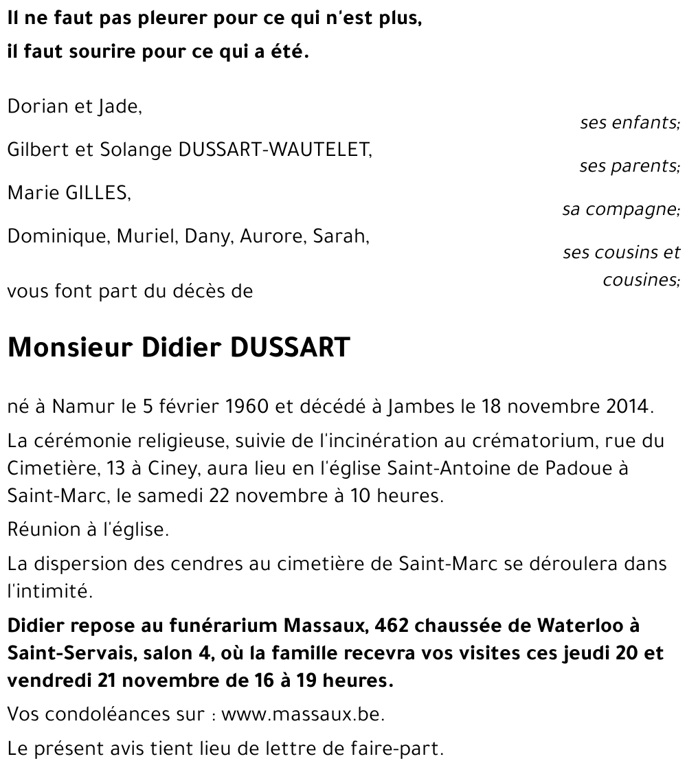 Didier DUSSART