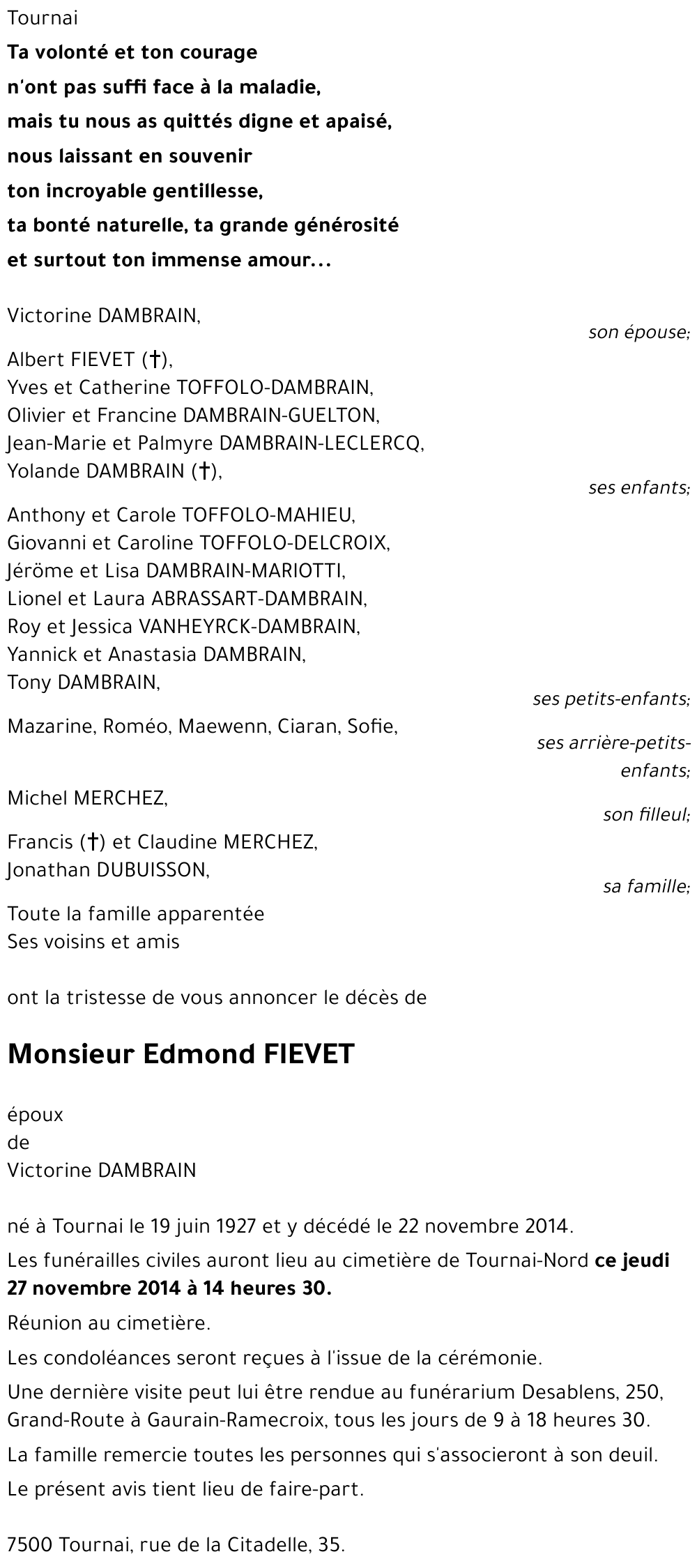 Edmond FIEVET