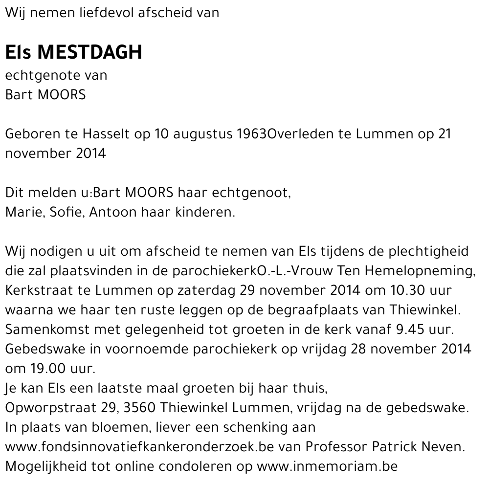 Els Mestdagh
