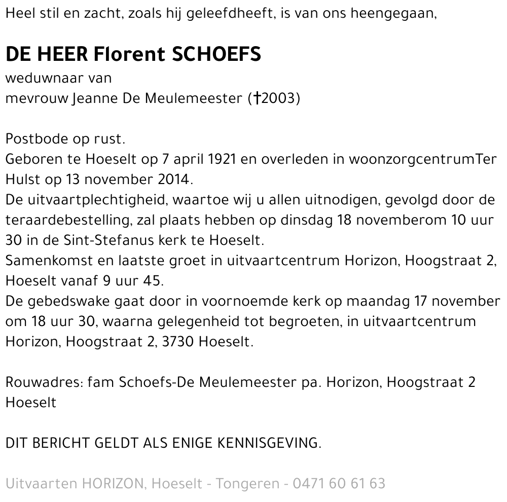 Florent Schoefs