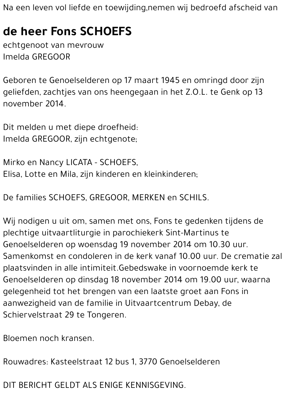Fons SCHOEFS
