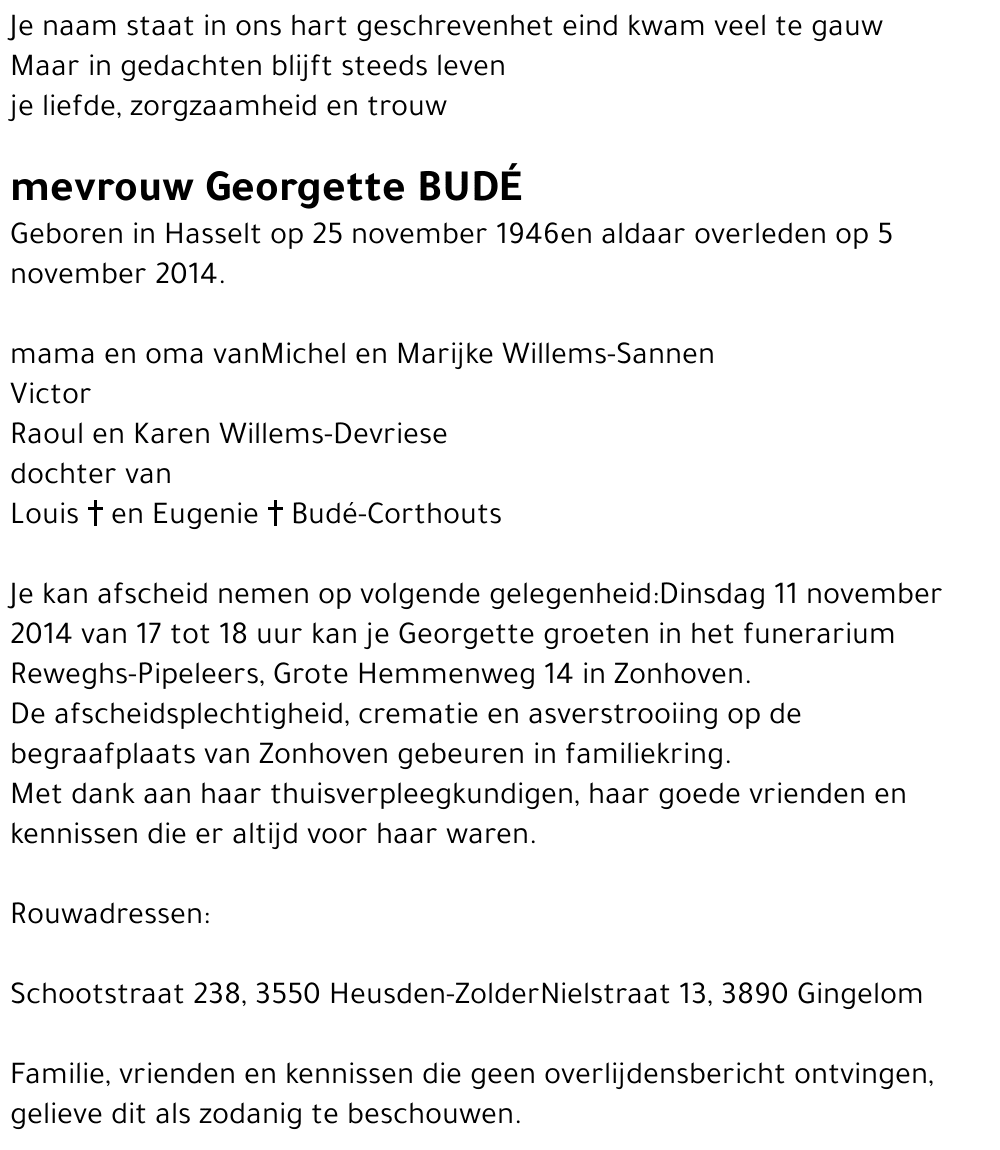 Georgette Budé
