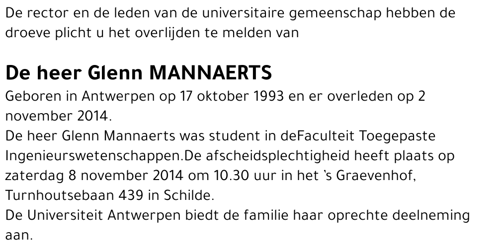 Glenn Mannaerts