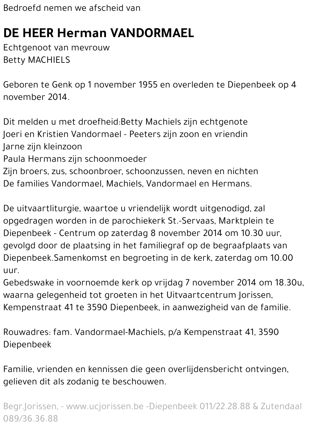 Herman Vandormael