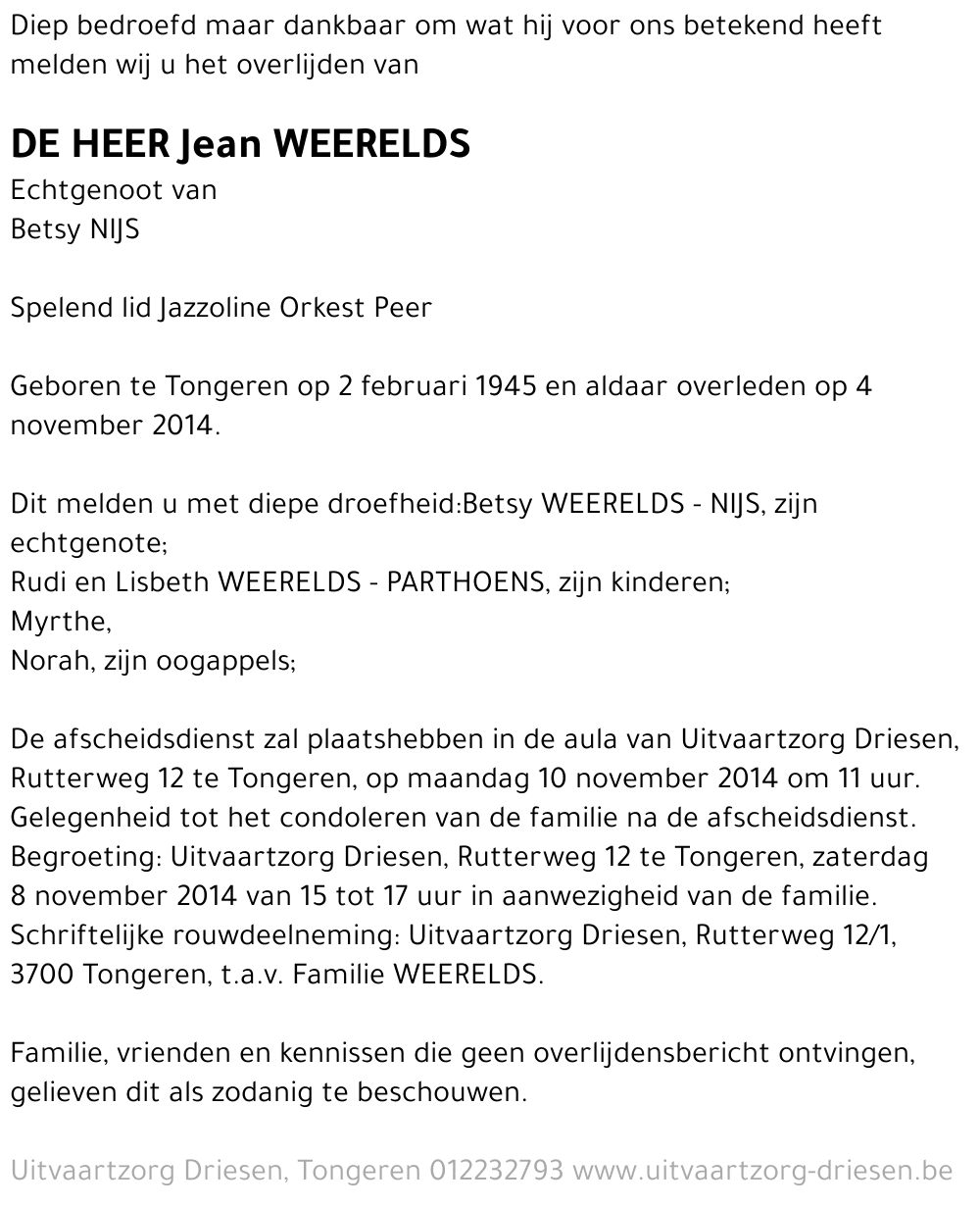 Jean Weerelds
