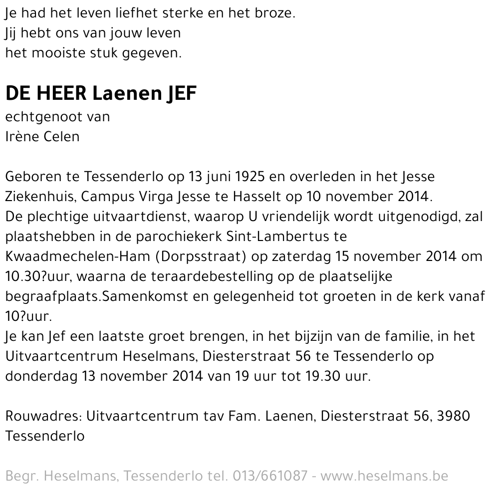 Jef Laenen