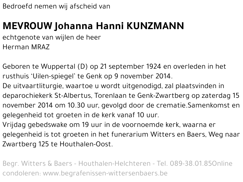 Johanna Kunzmann