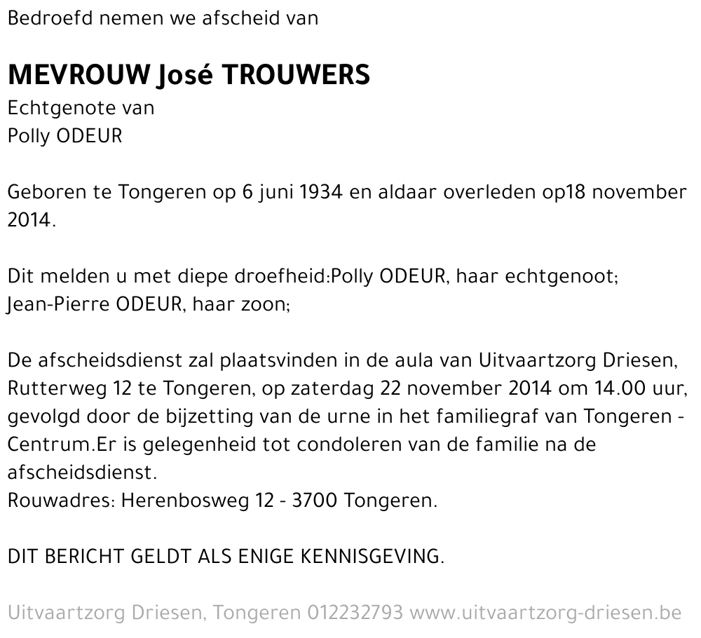 José Trouwers