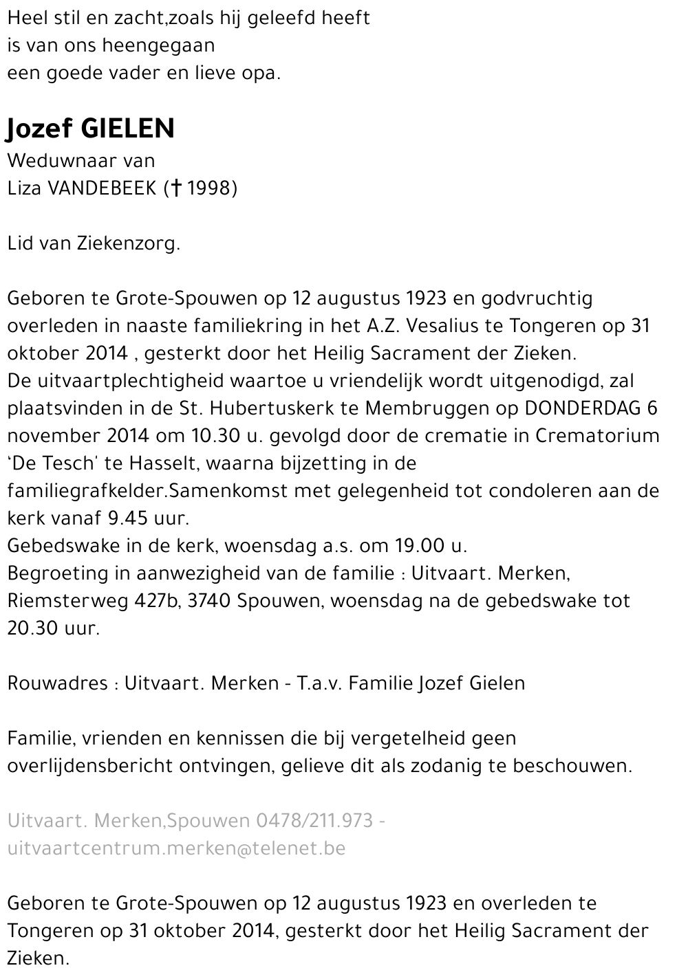 Jozef GIELEN