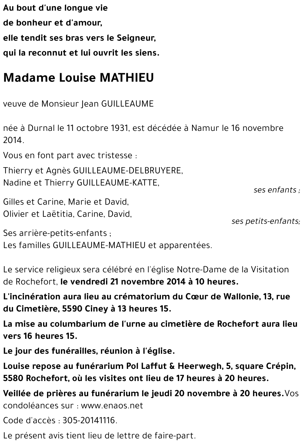 Louise MATHIEU