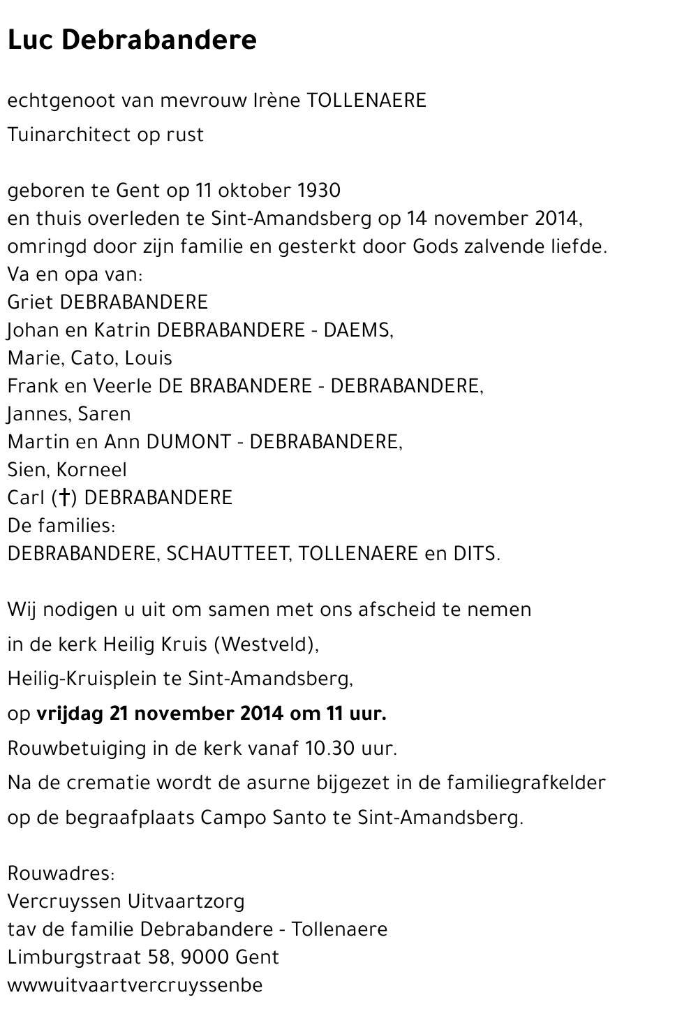 Luc Debrabandere