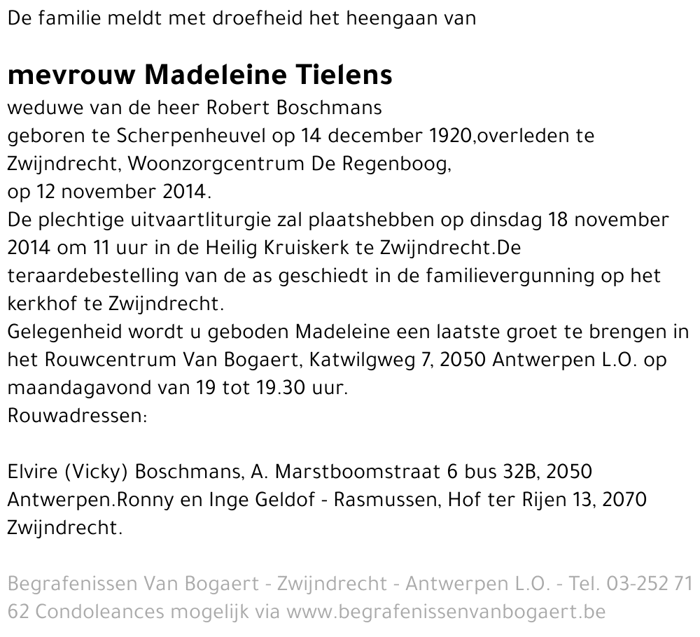 Madeleine Tielens