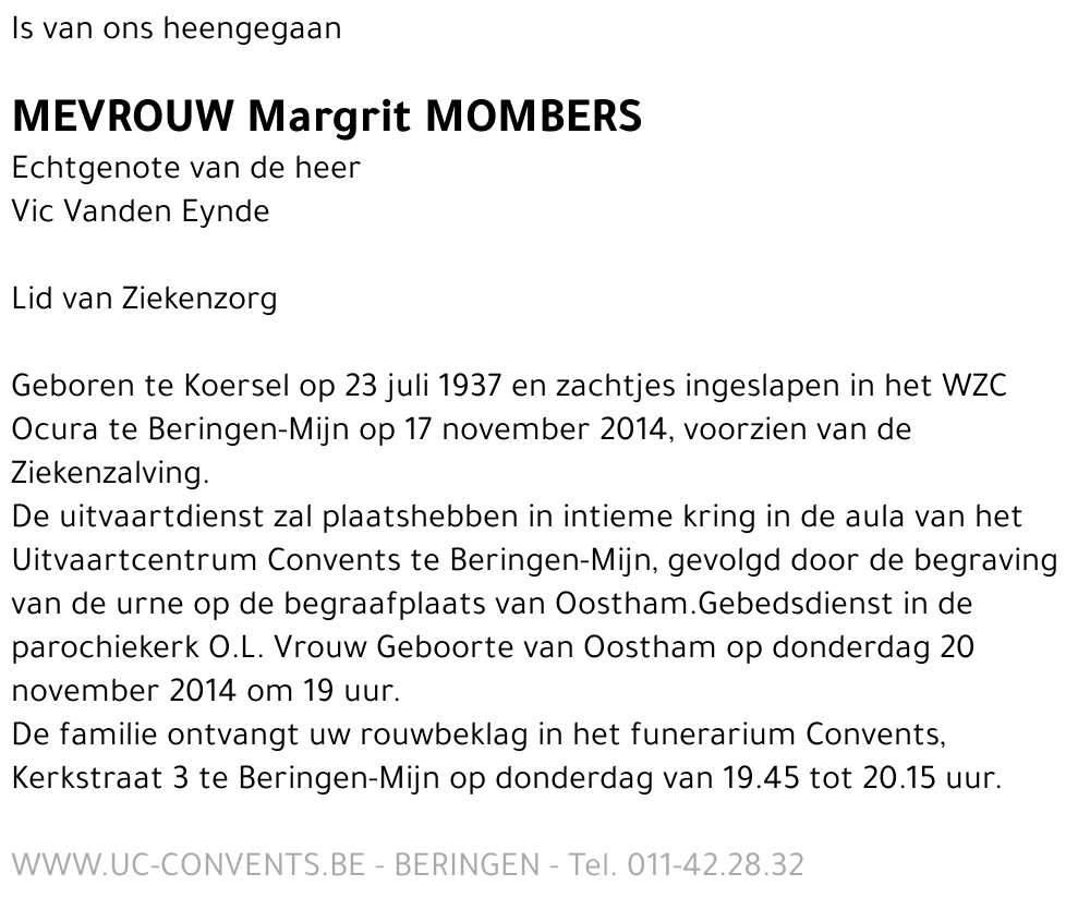 Margrit Mombers