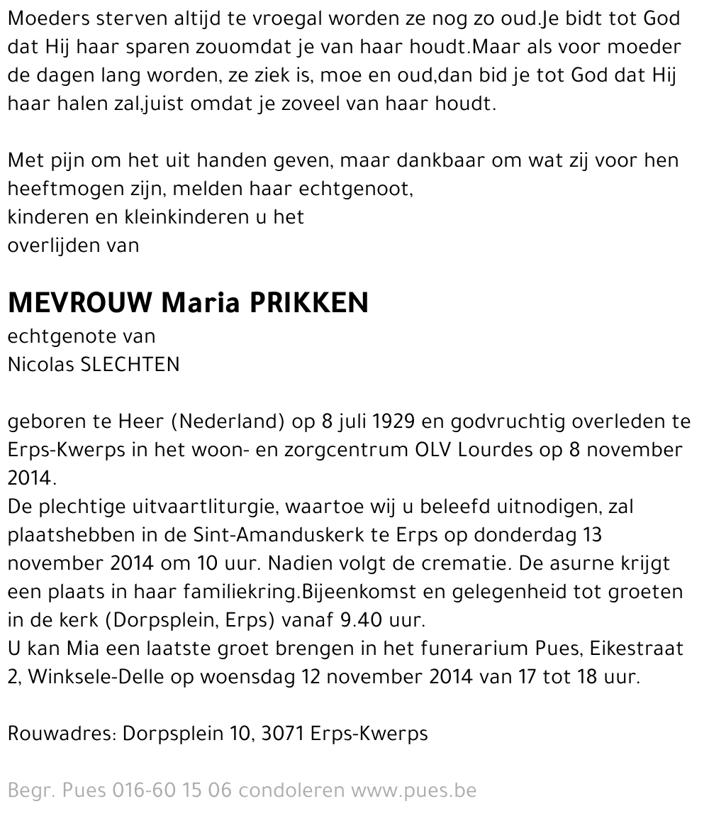 Maria Prikken